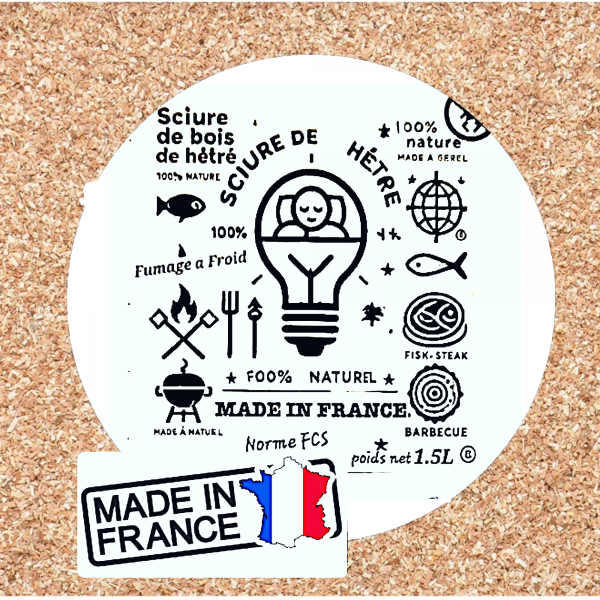 Sciure de Bois de Hêtre