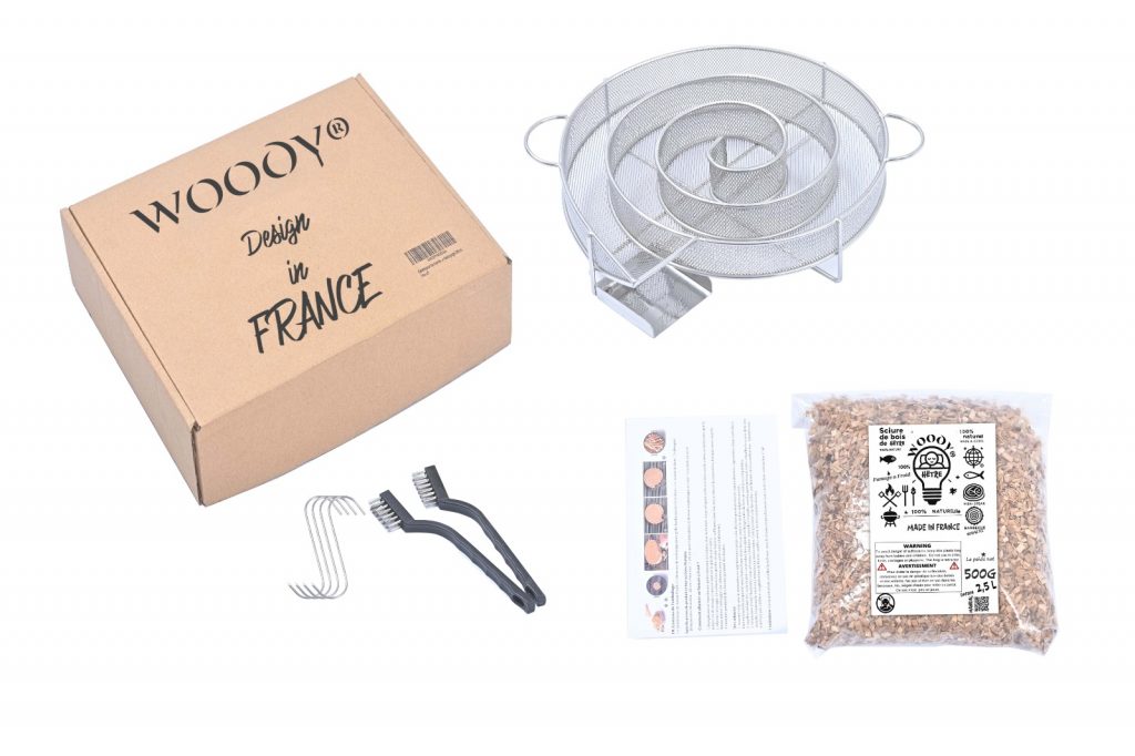Générateur de Fumée Froide avec Sciure Française "WOODY"