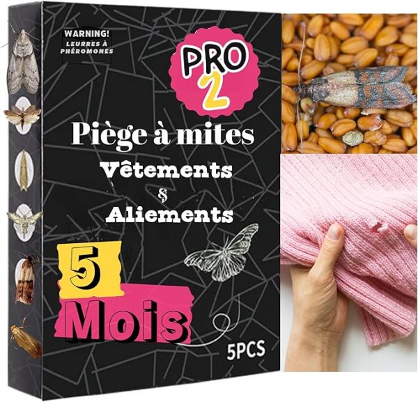 Pièges à Mites Double Action