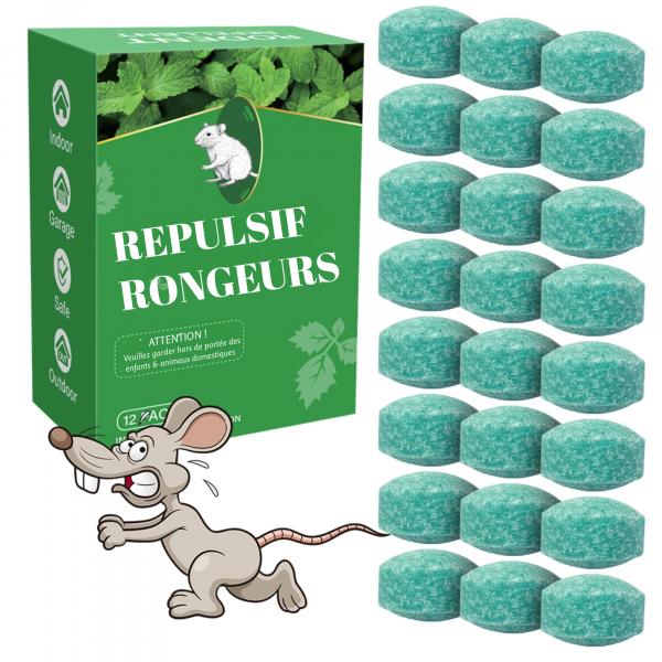 12 Balles x Repulsif Souris, Anti Souris, Anti Moustique, Répulsif Fourmi Anti Araignée Cafard Contre Les Souris Mieux Que Le Répulsif à Ultrasons e Piege a Souris
